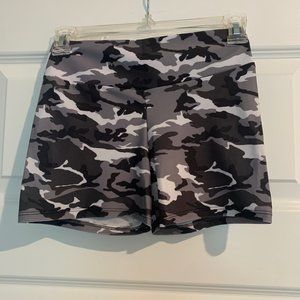 Abs2b Fitness Grayscale Camo Shorts